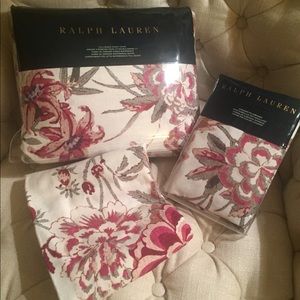 Ralph Lauren Notting Hill Abbey f/q duvet & shams